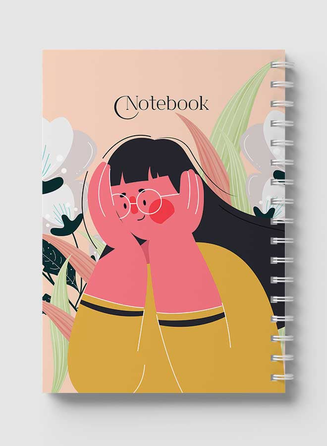 LOWHA Spiral Notebook For School Or Business Note Taking With 60 Sheets  Classical Theme Girl Multicolour - Image 5