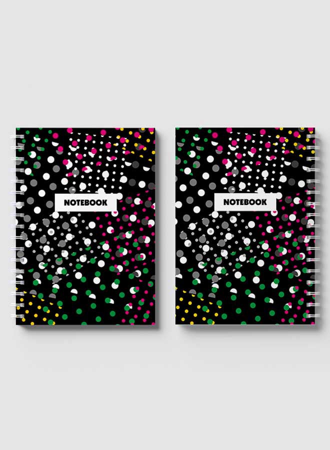 LOWHA Spiral Notebook For School Or Business Note Taking With 60 Sheets Multicolour - Image 4