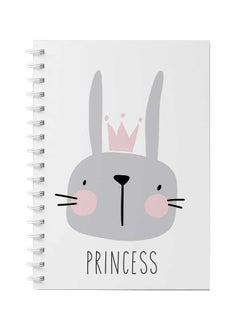 LOWHA Spiral Notebook For School Or Business Note Taking With 60 Sheets  Rabbit Princess Multicolour  - Image 1