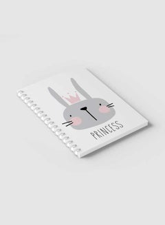 LOWHA Spiral Notebook For School Or Business Note Taking With 60 Sheets  Rabbit Princess Multicolour  - Image 2