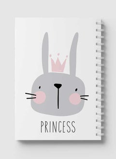 LOWHA Spiral Notebook For School Or Business Note Taking With 60 Sheets  Rabbit Princess Multicolour  - Image 5