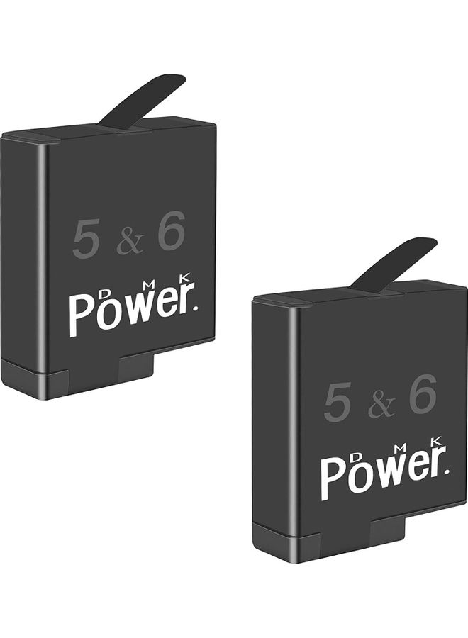 DMK Power 1350.0 mAh AHDBT 501 Battery 2-Piece Black - Image 1