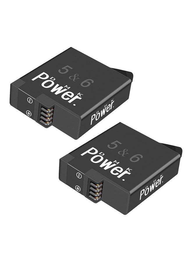 DMK Power 1350.0 mAh AHDBT 501 Battery 2-Piece Black - Image 2