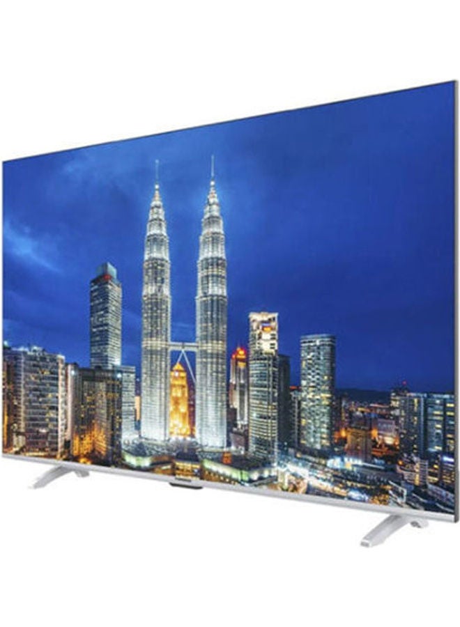 شاشة 65 بوصة سمارت بدون إطار 4K بنظام أندرويد ورسيفر داخلي و3 مداخل HDMI و2 مدخل USB 65UA1400E مع حامل شاشة مسطحة على الحائط GM-B107