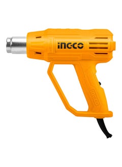 INGCO Electric Heat Gun Yellow 1kg  - Image 1