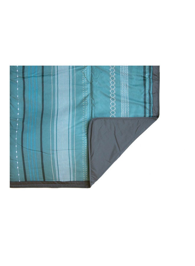 little unicorn Outdoor Blanket 5 x 5 Shoreline Stripe 1.52x1.52meter  - Image 4