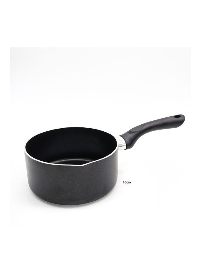 Beefit Premium Non-Stick Ceramic Sauce Pan Black 16cmcm - Image 1