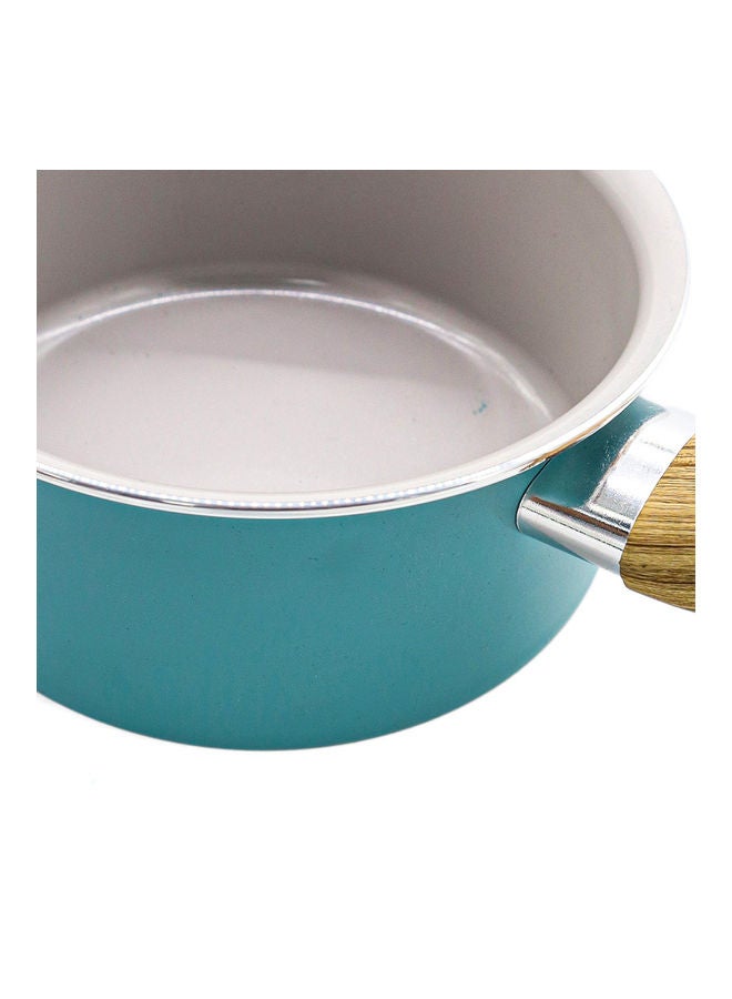 Beefit - Non-Stick Ceramic Coated Sauce Pan Blue 14cm - Image 1
