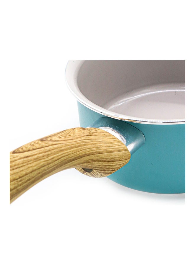 Beefit - Non-Stick Ceramic Coated Sauce Pan Blue 14cm - Image 1