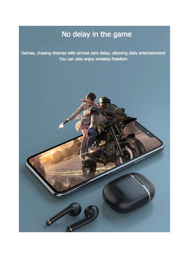 Lenovo Bluetooth Earphones Black - Image 5