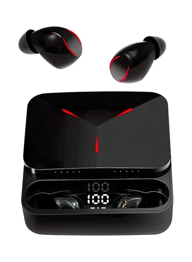 Lenovo Bluetooth Earphones With Power Bank Black/Red - Image 2