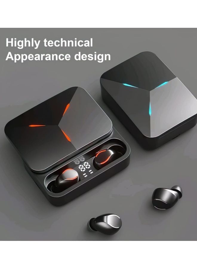 Lenovo Bluetooth Earphones With Power Bank Black/Red - Image 3