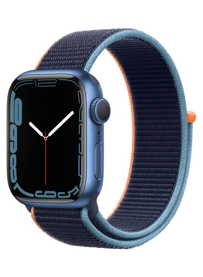 Techshare Replacement Nylon Band For Apple Watch Series 7 45mm Deep Navy  - Image 1