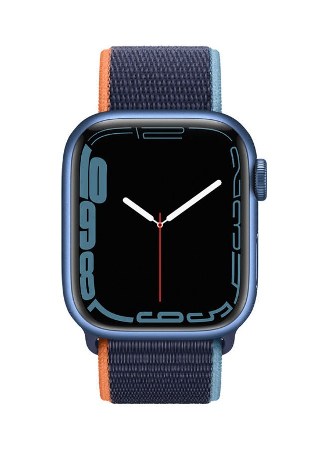 Techshare Replacement Nylon Band For Apple Watch Series 7 45mm Deep Navy  - Image 2
