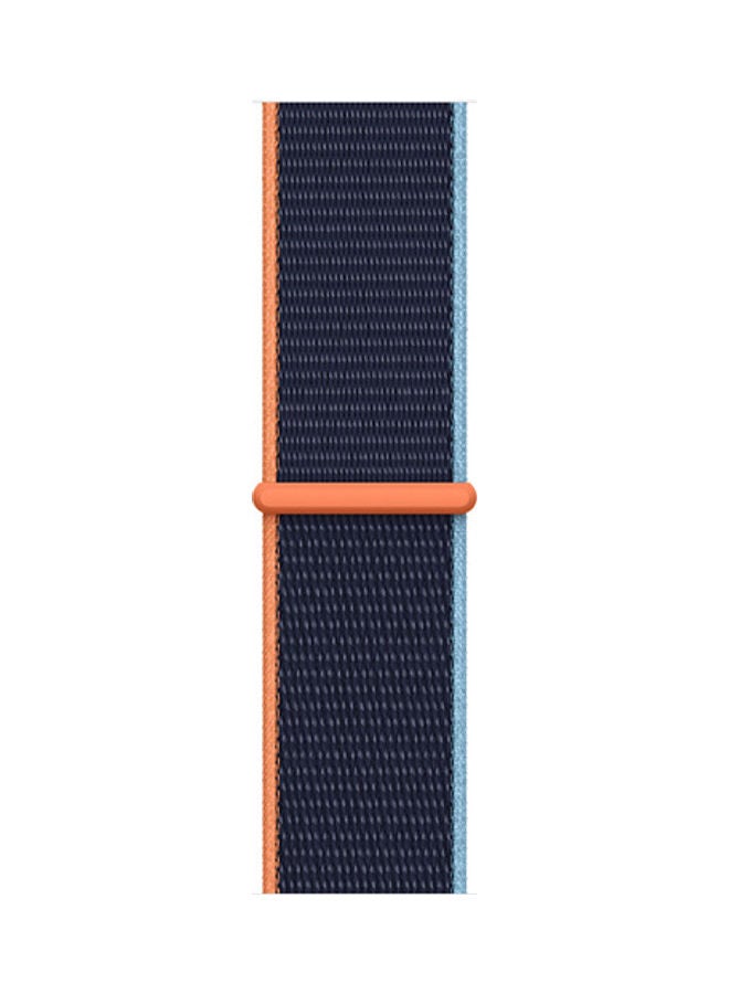 Techshare Replacement Nylon Band For Apple Watch Series 7 45mm Deep Navy  - Image 3