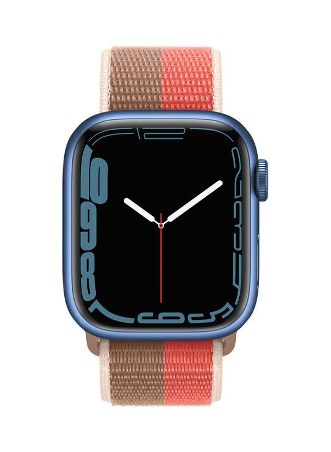 Techshare - Replacement Nylon Band For Apple Watch Series 7 45mm Pink - Image 1