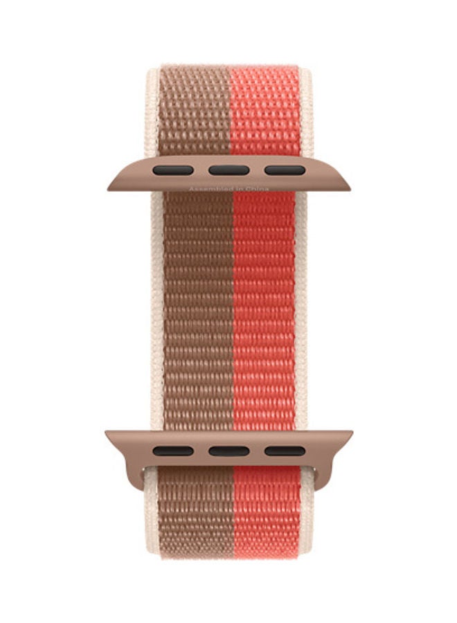 Techshare - Replacement Nylon Band For Apple Watch Series 7 45mm Pink - Image 1