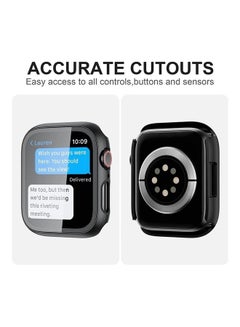 Protective Case With Screen Protector For Apple Watch series 7  45mm Black - v1639742585/N52190418A_5