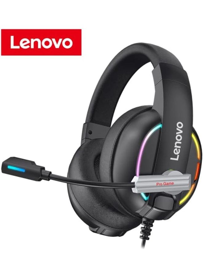 Lenovo HU75 Gaming Headset With Microphone Black - Image 1