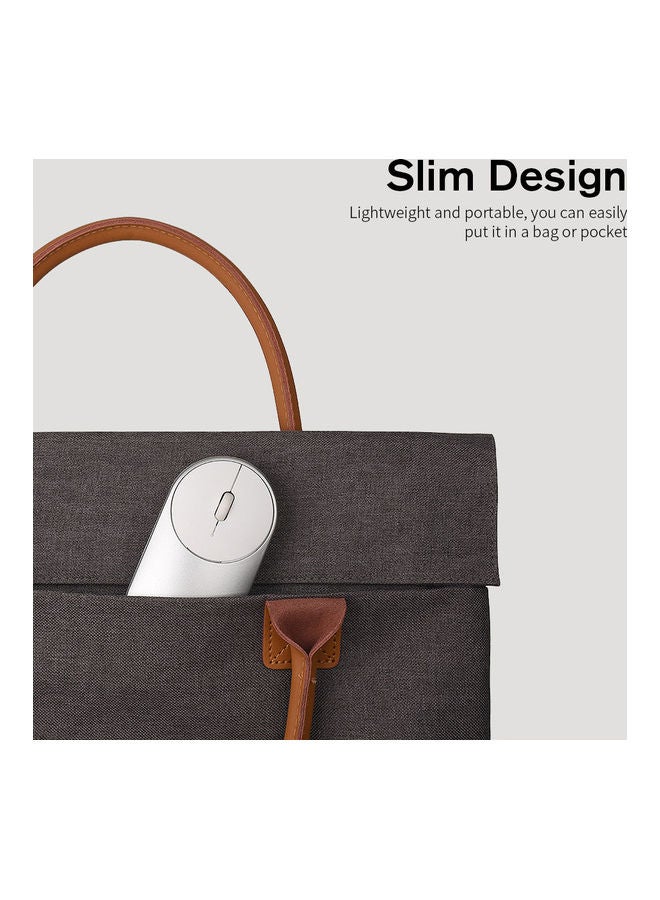 Wireless Slim Optical Mouse Silver - Image 4