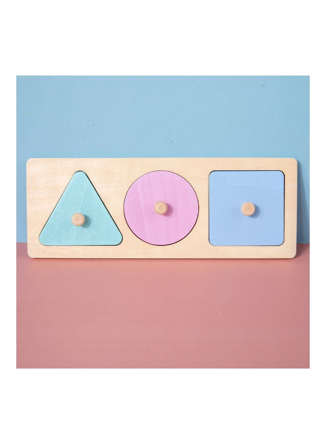 EHOME Wooden Children's Educational Early Childhood Panel Toy 29.5 X 11.2 X 3.2cm - Image 1