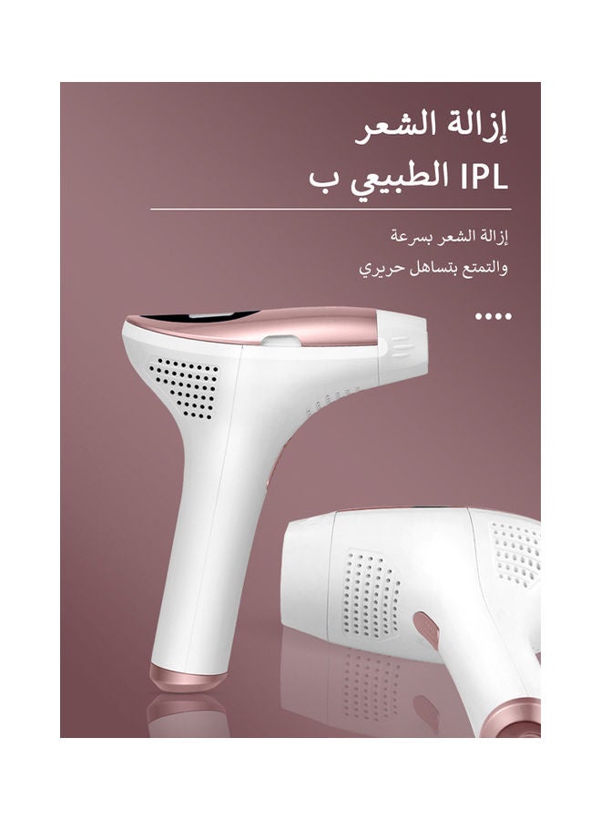 ملاي جهاز إزالة الشعر T3 بتقنية IPL يعمل بالليزر وبالفلاش المستمر للاستخدام المنزلي زهري - Image 2