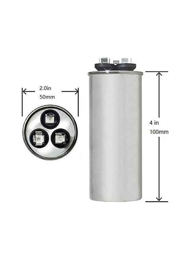 general 30+5 MFD UF CBB65 Capacitor Air Conditioner Silver - Image 2