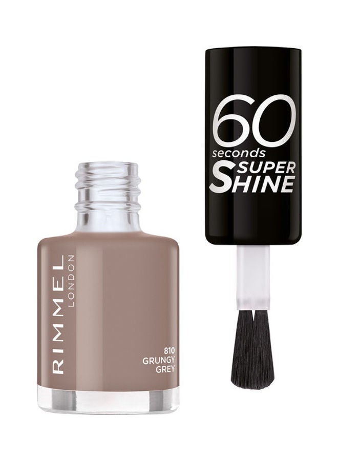 60 Seconds Super Shine Nail Polish – 810 –Grungy Grey - v1639893072/N52196026A_2