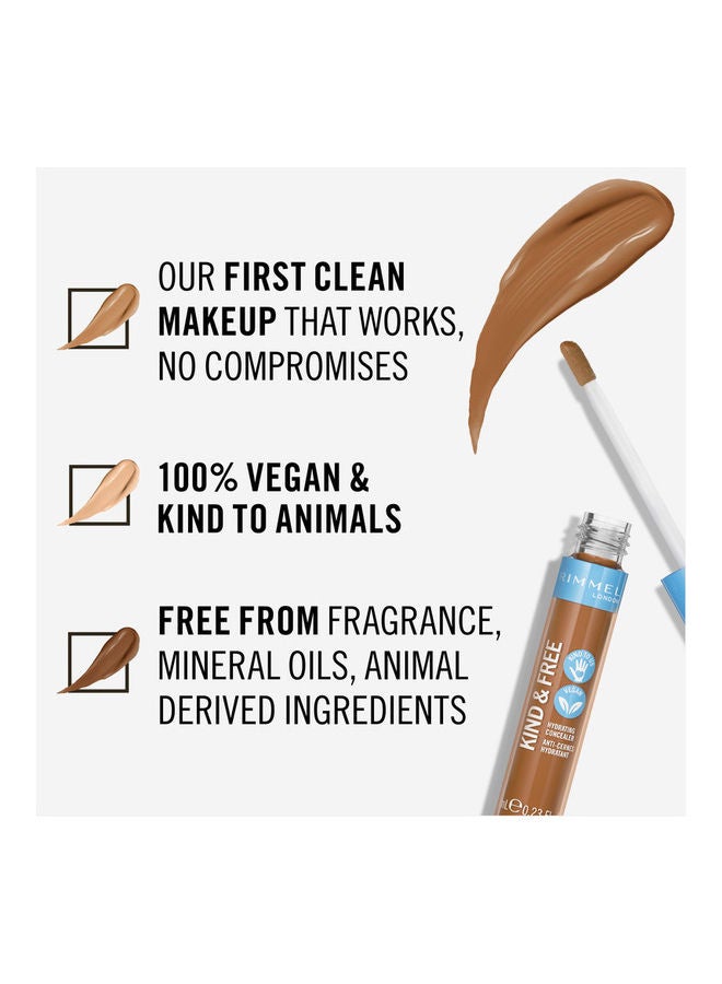 RIMMEL LONDON Kind & Free All-Day Hydrating Liquid Concealer – 050 –Rich  - Image 5