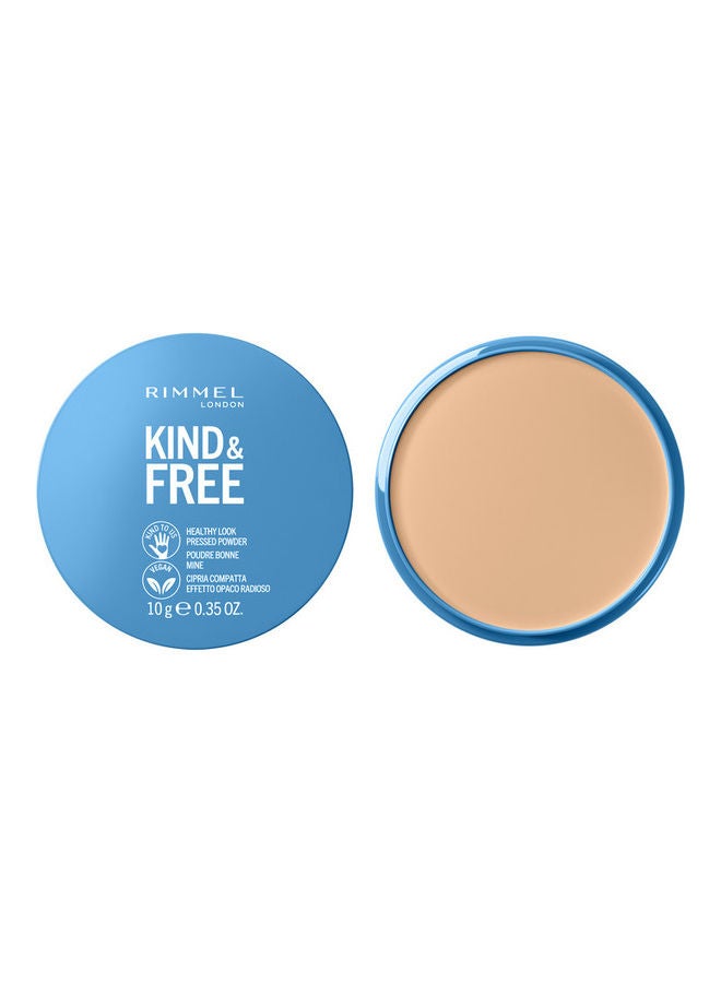 RIMMEL LONDON Kind & Free Talc-Free Pressed Powder Foundation 10 Fair 