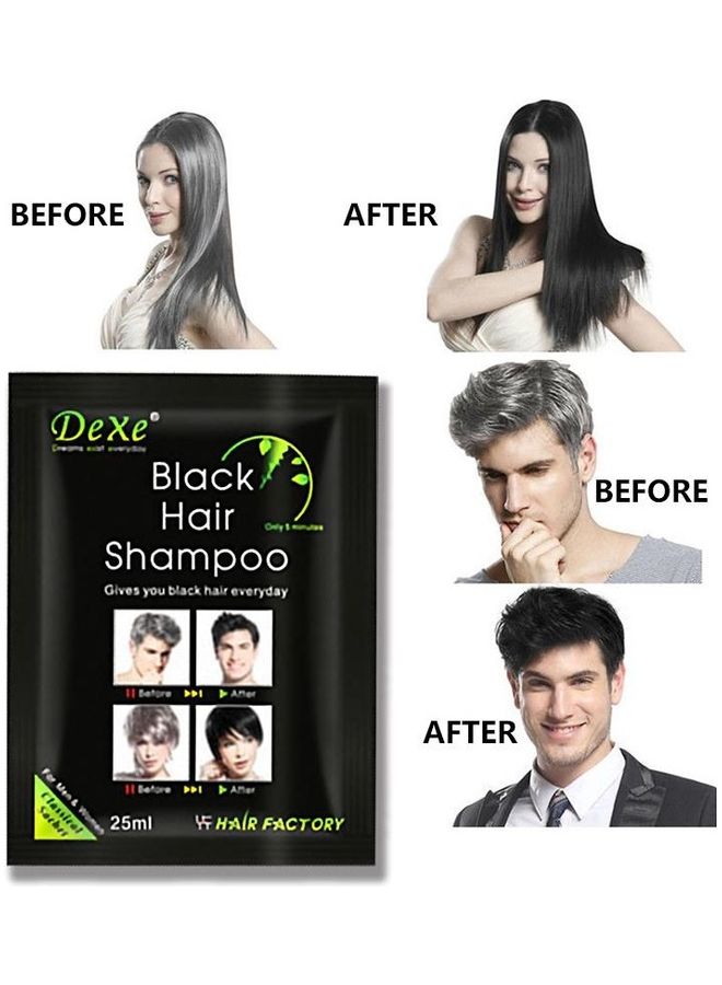 Dexe Black Hair Shampoo 25ml  - Image 1