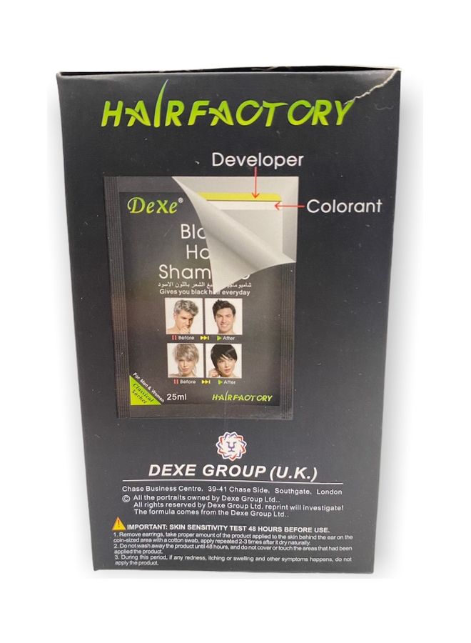 Dexe Black Hair Shampoo 25ml  - Image 2