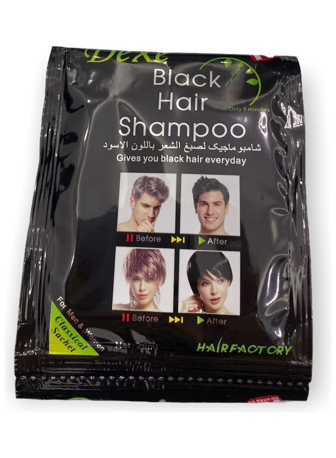 Dexe Black Hair Shampoo 25ml  - Image 3