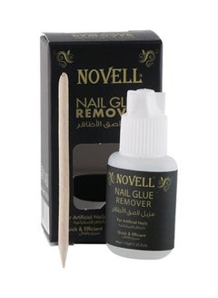 NOVELL Nail Glue Remover With Cuticle Stick Clear  - Image 1