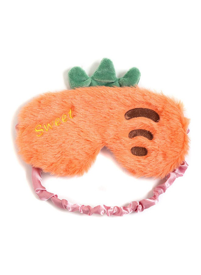 Cute Fruit Carrot Plush Eye Mask 19x10x1cm - v1639897136/N52196312A_1