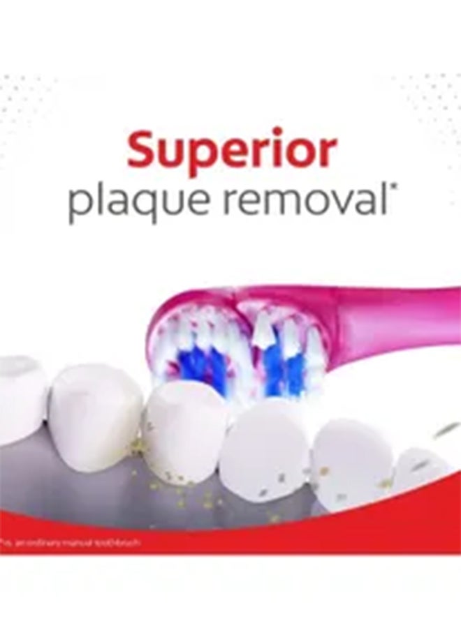 Colgate Kids Battery Toothbrush Barbie Pink 12x3.5x4cm - Image 3