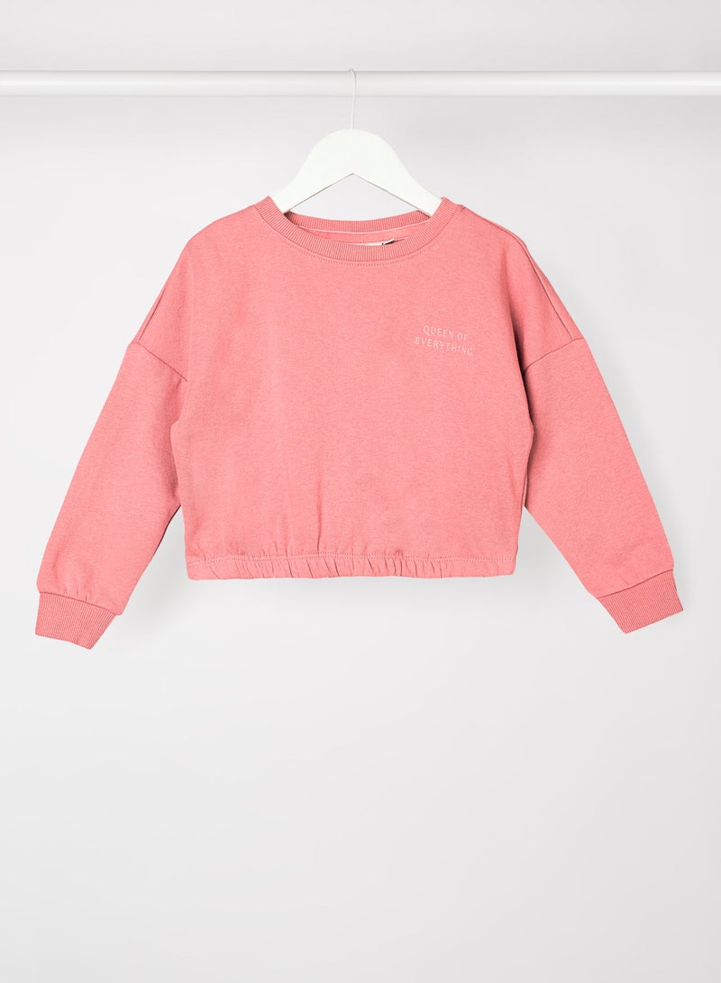 ONLY Kids/Teen Essential Sweatshirt Pink  - Image 1
