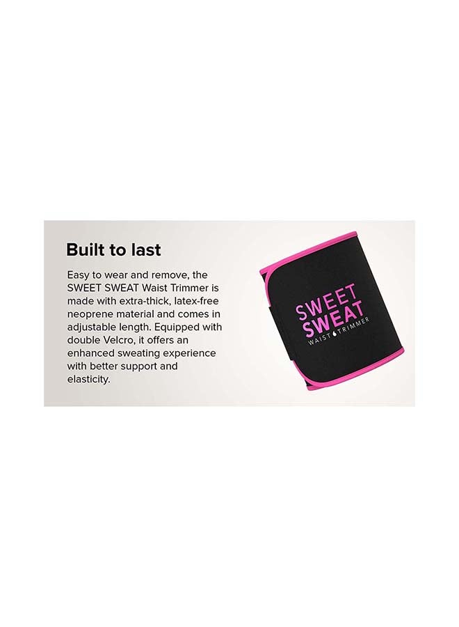 SPORTS RESEARCH - Sweet Sweat Waist Trimmer Black/Pink L - Image 1