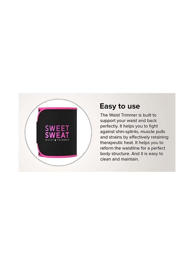 SPORTS RESEARCH - Sweet Sweat Waist Trimmer Black/Pink L - Image 1
