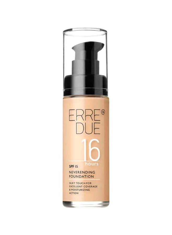 ERRE DUE 16hrs Neverending Foundation 03 Sweet Vanilla - Image 1