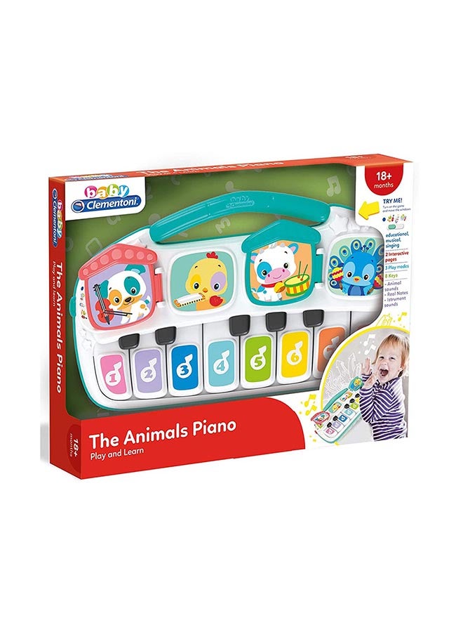Clementoni The Animals Piano 24cm  - Image 1