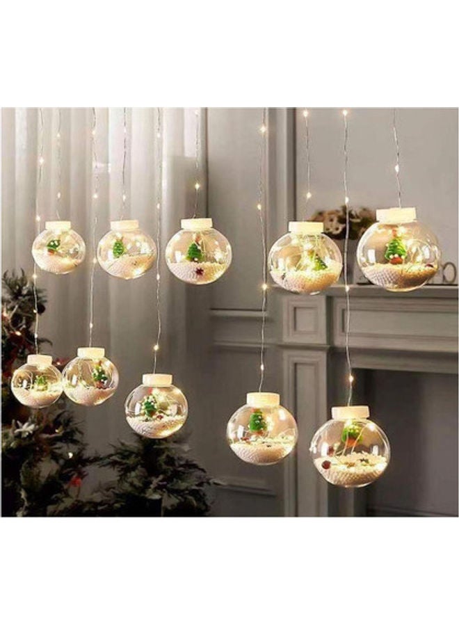 إيست ليدي شريط أضواء LED على شكل ستارة لديكور الكريسماس مكون من 10 قطع متعدد الألوان 3متر - Image 2