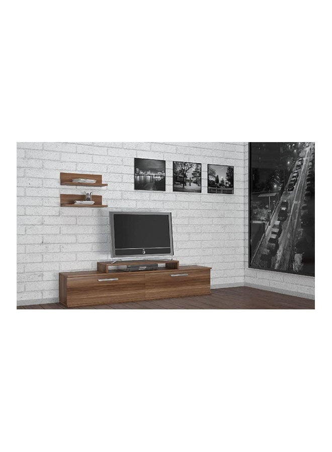 هوم مانيا - Rack TV Mobile TV Orione Plum 30x39.5x150cm - Image 1