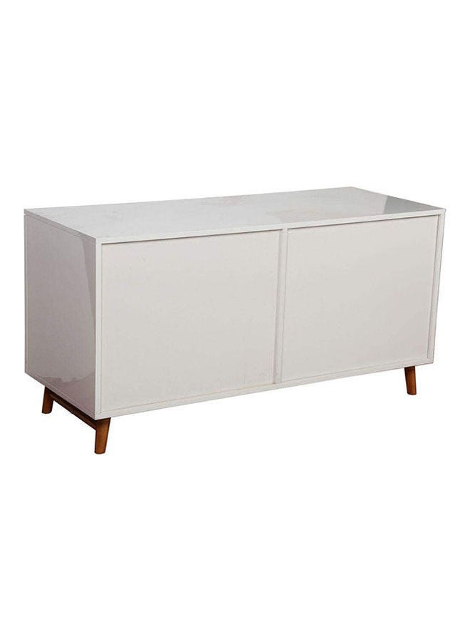 سترون TV Stand With Storage For 65 Inch TV White 48x61x120cm - Image 2