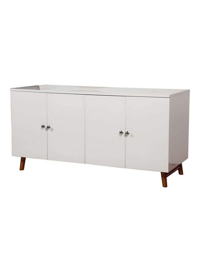 سترون TV Stand With Storage For 65 Inch TV White 48x61x120cm - Image 1