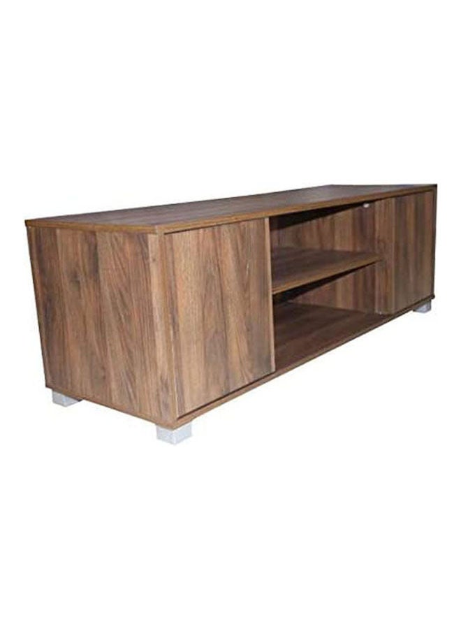 Arwa TV Table With Cabinet Brown 40x41x120cm - Image 2