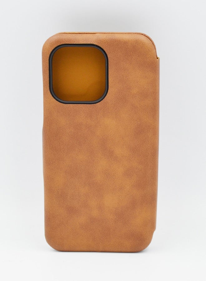 JSJM Protective Case Cover Apple iPhone 13 Pro Max Brown - Image 2