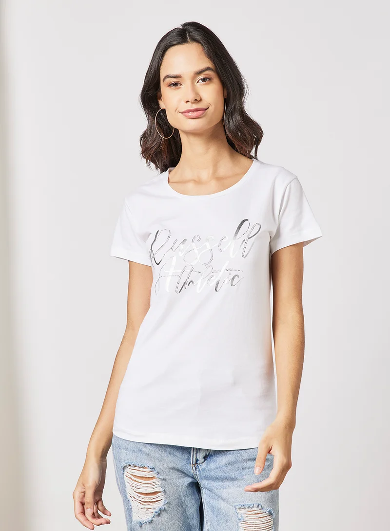 Russell Athletic Logo Round Neck T-Shirt