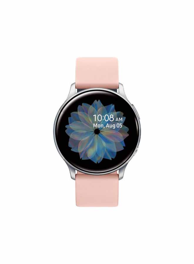 مارجون سوار بديل من السيليكون لساعة سامسونج جالاكسي أكتيف/أكتيف 2 مقاس 40/44 مم ذهبي وردي - Image 3