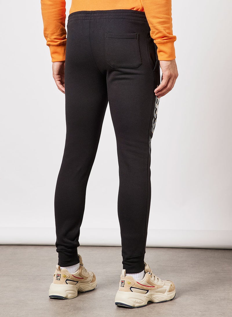 Russell Athletic - Logo Slim Fit Sweatpants Black - Image 1